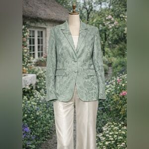 Etro Shimmery Floral Blazer